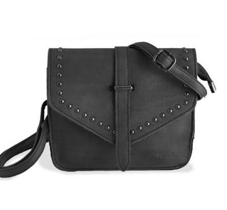 Havana Crossbody Black Handbag