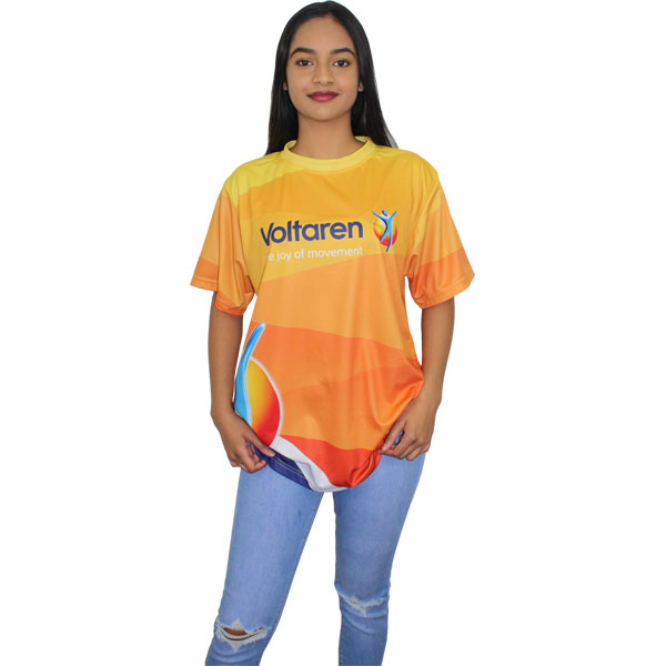 Sandpoint Custom V-neck T-shirt- Can take a full colour print