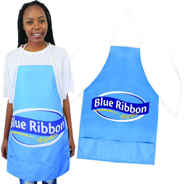 300D Apron with Pocket (Can take full colour print)