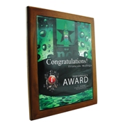 Wooden frame with full color tile 145x145 Wooden frame with full color tile 145x145