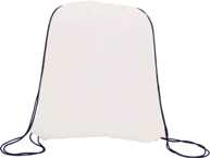 Mercury Drawstring Bag (White) - Min Order 100