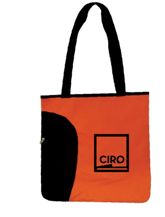 Logo tote bag orange