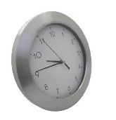 Manhattan metal wall clock