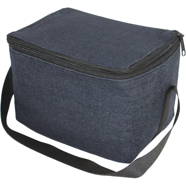 Denim 6 can Lunch cooler. EACH (W)200 (L)130 mm