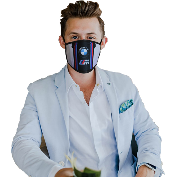 Washable Face Mask 2 Layer with sublimation, Min Order 100 Units