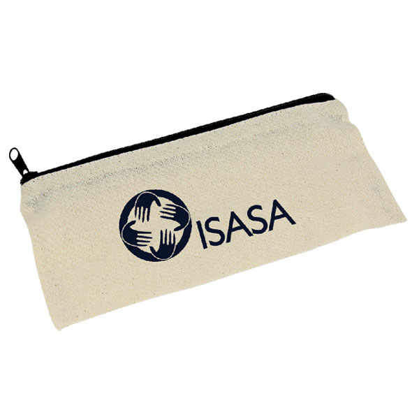 Eco Friendly 23cm Cotton Pencil Case. EACH (H)105 (W)230mm