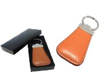 Leather keyring