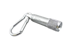 Caribineer torch keyring