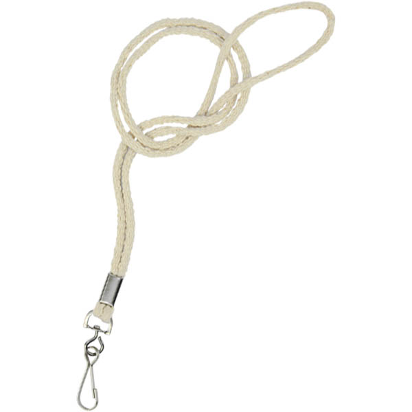 Eco Friendly Cotton Cord Lanyard