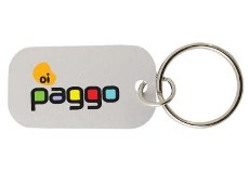 Rectangle Full colour branding tag