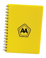 Reliable spiral bound notebook A5 - Avail in many colors
