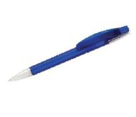 Plasma pen royal blue with color print