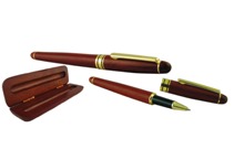 Solara Wooden ball pen with wooden box