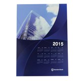 Metal wall calender A5