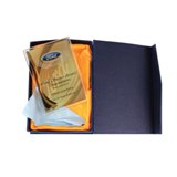 Success Crystal Award including full color print Success Crystal Award including full color print