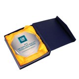 Victory Crystal Award including full color print Victory Crystal Award including full color print
