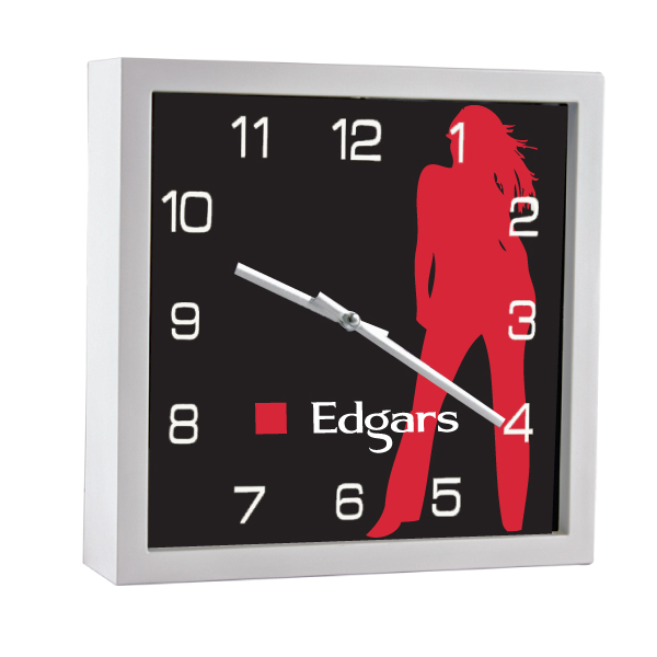 Gina square wall clock