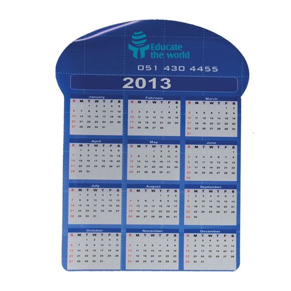 Calendar magnet