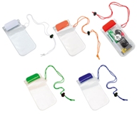 Splash Waterproof Pouch - Avail in: White, Orange, Red, Green or
