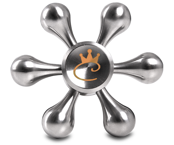 Titanium Deluze Fidget Spinner