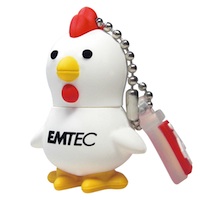 4GB Flash Drive - Chicken