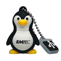 4GB Flash Drive - Penguin