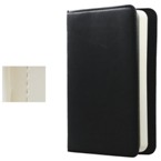 Polo Italian PU cover journal, Elastic Closure,LinedPaper; Cream