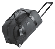 U Venetian Trolley Travel Bag - Black