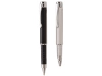 Plunge - Metal Ballpen - Black; Silver