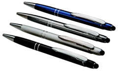 Westpoint Stylus - Metal Stylus Ballpen - Red; Blue; Black; Silv