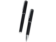 Vienna Set - Bettoni - Metal Ballpen/ Rollerball Set - Black - B