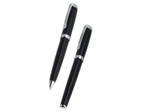 Verve - Bettoni - Metal Ballpen - Black; Silver; Chrome/ Black -