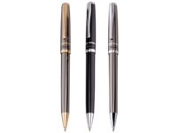 Bellagio - Metal Ballpen - Gun Metal/ Gold; Black/ Chrome; Gun M