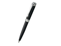 Scorpio - Bettoni - Metal Ballpen - Black; Silver - Boxed