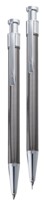 Clipper Ballpen/pencil set - silver; gun metal