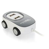 Car Shape Usb Hub (3 Ports) In V 2.0 With Light Up Logo