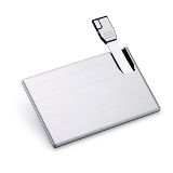 Slim Metal Card Usb Storage Drive