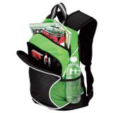 Dual Material Backpack - 600D/Non-Woven - Lime