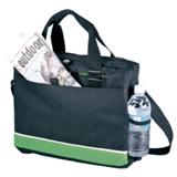 Conference Bag With Mesh Side Pocket - 600D And Sandwich Mesh -