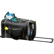 Rolling Duffel with Zippered Front Pocket