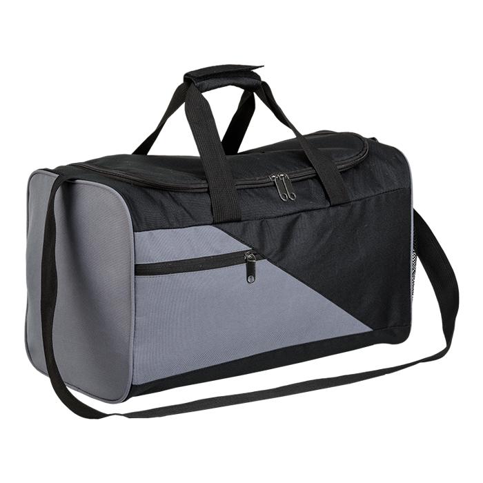 Diagonal Panel Sports Bag