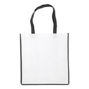 Non Woven Shopper with Coloured Trim