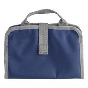 Toiletry Bag with Dual Zippered Compartments