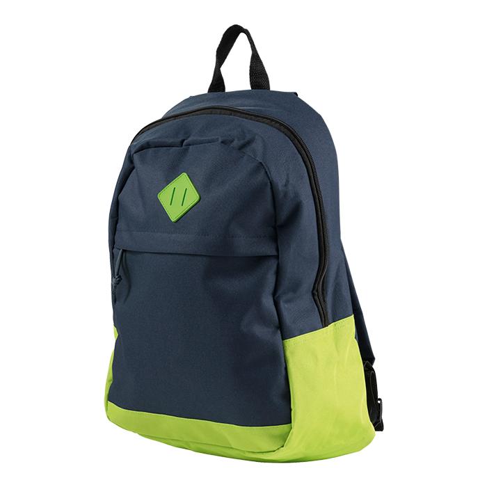 600D Backpack With Zippered Front Pocket