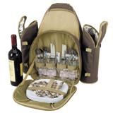 4-Person Picnic Set - Tan