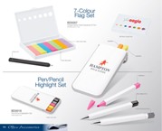 Pen/Pencil Highlighter Set - White