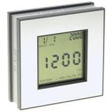 Quad Display Clock - Silver