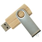 Wooden Swivel USB - Wood