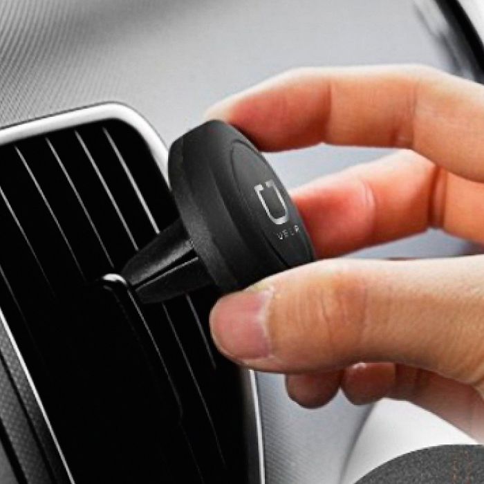 Chili Allo Universal Magnetic Car Vent Mount - Avail in: Black