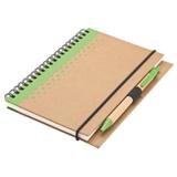 Recycled Junior Pad & Pen - Green